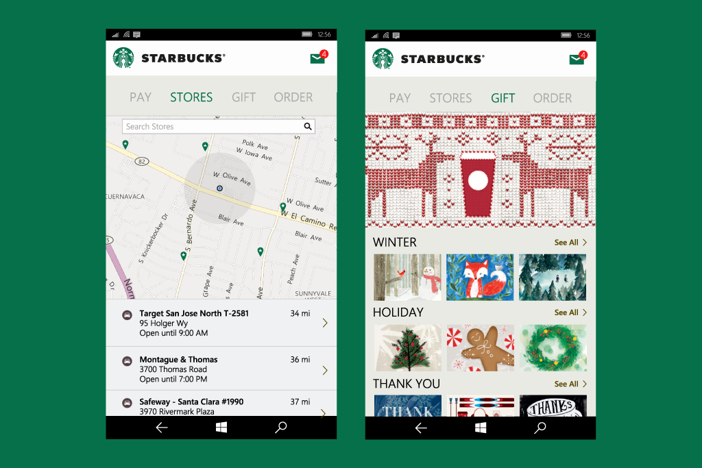 Starbucks App